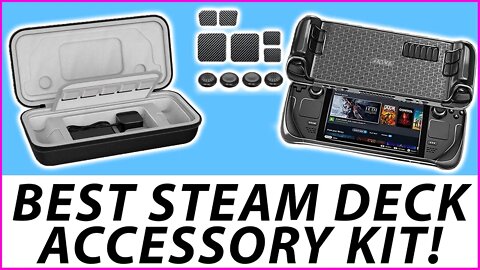 Perfect Steam Deck Accessory Kit! Mooroer 12 in 1 Steam Deck Accessories Kit