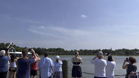 F-35s Over Disney World Forth of July