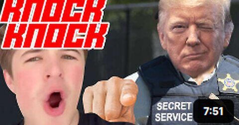 TikToker Freaks When Secret Service Gets Involved After Threatening Trump