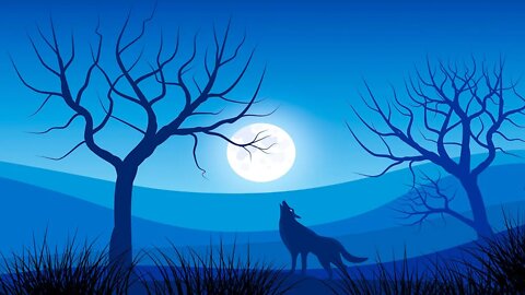 Relaxing Spooky Werewolf Music for Writing - Shadow Wolves ★584