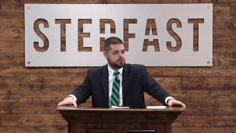 Drug & Alcohol Addiction - Pastor Jonathan Shelley | Stedfast Baptist Church