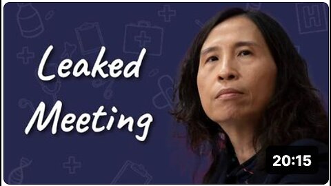 Theresa Tham’s Leaked Meeting Reveals H5N1 Launch