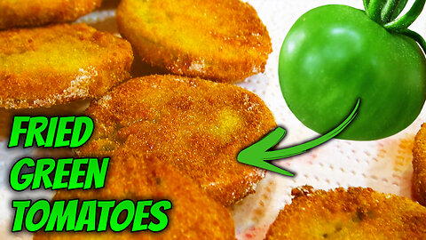 Fried Green Tomatoes - simple and tasty