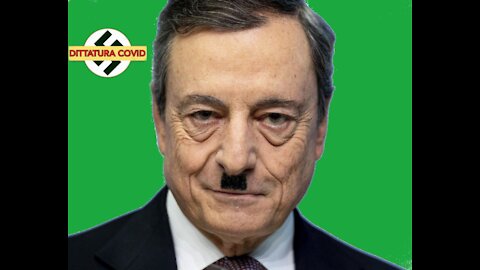 Covid19, vaccini: Draghi è Hitler