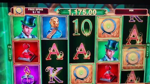 game of OZ finally got the the slot bonus on