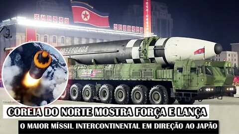 Coreia Do Norte Mostra Força E Lança O Maior Míssil Intercontinental Em Direção Ao Japão