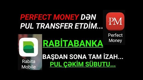 Perfect Money Elektron pulqabı-dan ölkədaxili bank hesabına pul çıxartmaq!