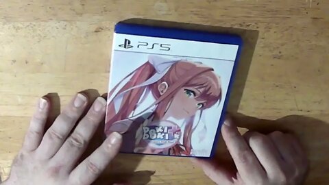 Opening PS5 Doki Doki Literature Club Plus Premium Physical Edition