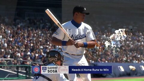 MLB The Show 22 Sammy Sosa Homerun Derby