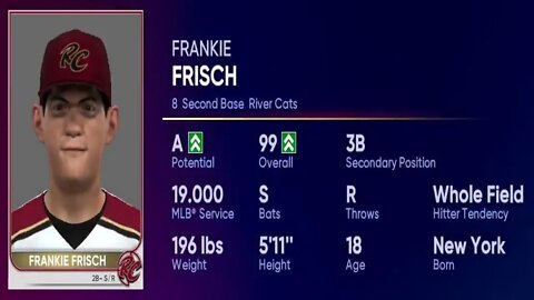 How To Create Frankie Frisch MLB The Show 22