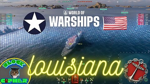 world of warships T10 Battleship Louisiana