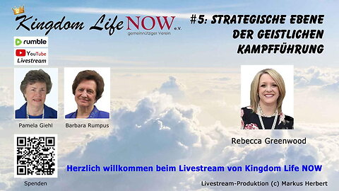 Lektion 5: Strategische Ebene der geistlichen Kampfführung (Rebecca Greenwood)