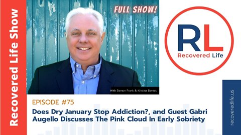 Episode #75: Does Dry January Stop Addiction, and Guest Gabri Augello Discusses The Pink Cloud