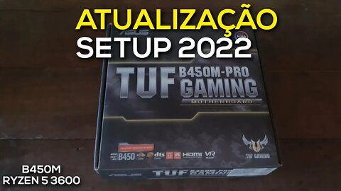 MEU SETUP GAMER 2022 | UNBOXING E MONTAGEM