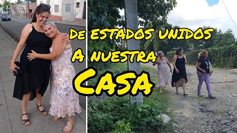 MIRA QUIÉN nos vino a VISITAR de los Estados Unidos cargada de regalos y mucho AMOR