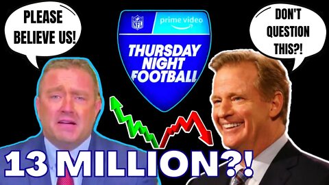 Amazon Prime FINALLY Releases Thursday Night Football Rating?! NFL is SO SUSPECT on THIS!