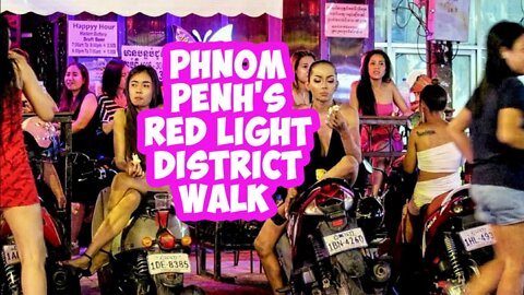 Phnom Penh's 🇰🇭 Red Light District Walk!