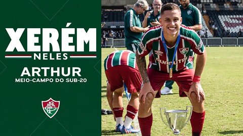 CONHEÇA ARTHUR, DO SUB-20: “QUERO FAZER HISTÓRIA COMO O FRED FEZ NO FLUMINENSE”