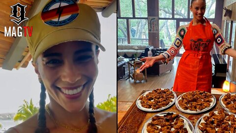 Paula Patton Responds To Critics Of Her Seasoning Fried Chicken! 🍗