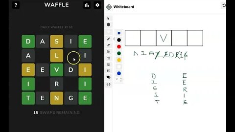 I am retiring from Daily Waffle with #158 on June 28, 2022 ... Fun and challenging brain game!