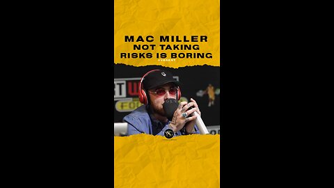 #macmiller Not taking risks is boring. Are you afraid to take risks? 🎥 @power_106