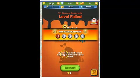 Best Fiends Special Mission: Edward's Quest Level 12