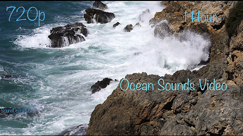 1 Hour Of Ocean Sounds Video