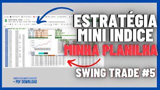 GESTÃO DAS ESTRATÉGIAS - SWING TRADE #5