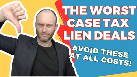 Worst Case Tax Lien Deals! Yikes (Avoid these at all costs!)