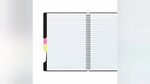 Luxor 5 Subject Single Ruled Notebook - A5 Size, 70 GSM, 300 Pages