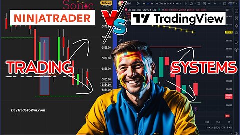 TradingView compared to Ninja Trader Using Sonic System