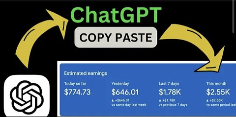 ChatGPT: How I made $2,245 Within 15 Days | Earn $4k - $5k Copy Paste Strategy Part-2 | Chat GPT ai