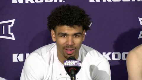 Kansas State Basketball | Ish Massoud, Markquis Nowell, Mark Smith Press Conference | KSU 78, WVU 73