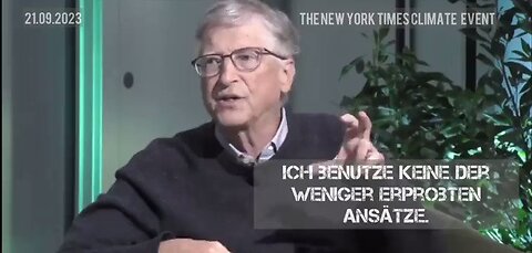 Bill Gates: “trees are bad”! (Not the trees Mr. Gates-it's You!)