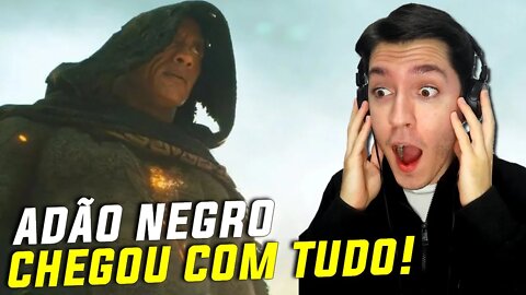 SAIU O PRIMEIRO TRAILER DE ADÃO NEGRO! | REAÇÃO E PRIMEIRAS IMPRESSÕES