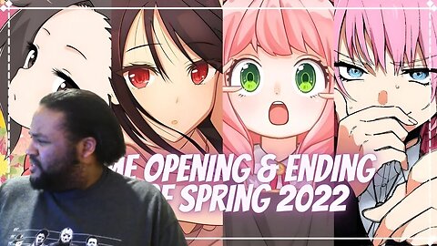 Anime Opening & Ending Mix of Spring 2022 Full Songs Reaction