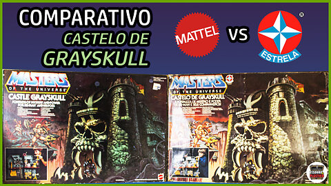 CASTLE GRAYSKULL ESTRELA e MATTEL.