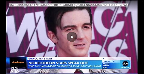 Sexual Abuse At Nickelodeon - Drake Bell Speaks Out About What He Survived