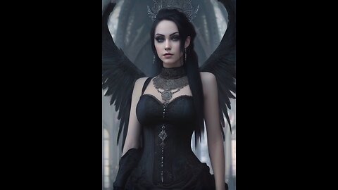 Beautiful Gothic Waifu