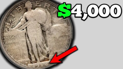 WORN COINS WORTH MONEY! 1916 Standing Liberty Quarter Value!