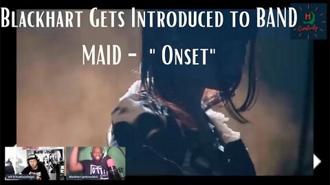 Bleeding Edge Band Maid " Onset" Video Reaction Collaboration With Blackhart!!! First Time Band Maid