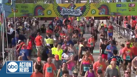 3:05 – 3:10 Saturday | Publix Gasparilla Distance Classic Finish Line