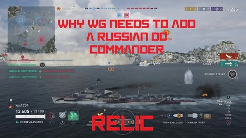 RELIC (World of Warships Legends Commander Analysis)