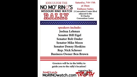 NO MO RINO RALLY - Contingency Plan!