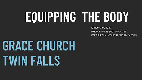 The Gifts of Holy Spirit - 09/11/2022 | Equipping the Body Series |