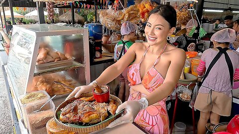 Grilled Chicken by Thailand's Sexiest Chef - Thai Street Food