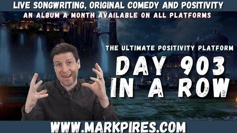 Live Songwriting & Laughs Day 903 In A Row!! Get On Board!