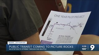 Public transportation coming to Picture Rocks