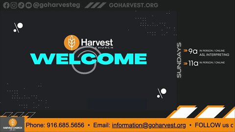 HARVEST CHURCH Elk Grove LIVE @ 11AM