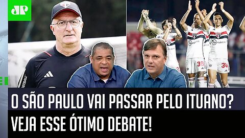 "É IMPORTANTE FALAR ISSO! O São Paulo hoje..." VEJA esse ÓTIMO DEBATE antes da "DECISÃO" com Ituano!